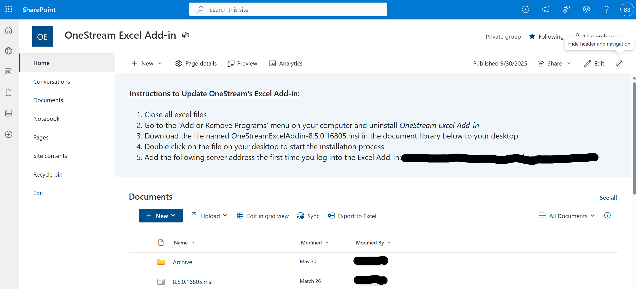 excel-addin-distribution-onestream-community